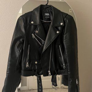 ZARA leather jacket